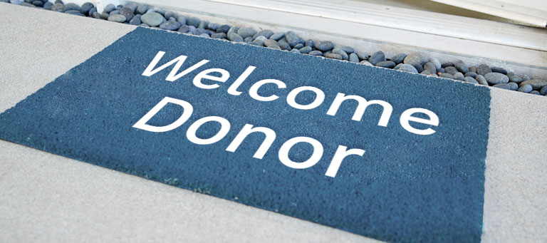 eleo small nonprofit donor digital welcome kit