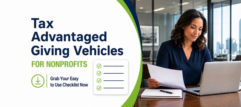 eleo nonprofit blog tax advantaged giving vehicles
