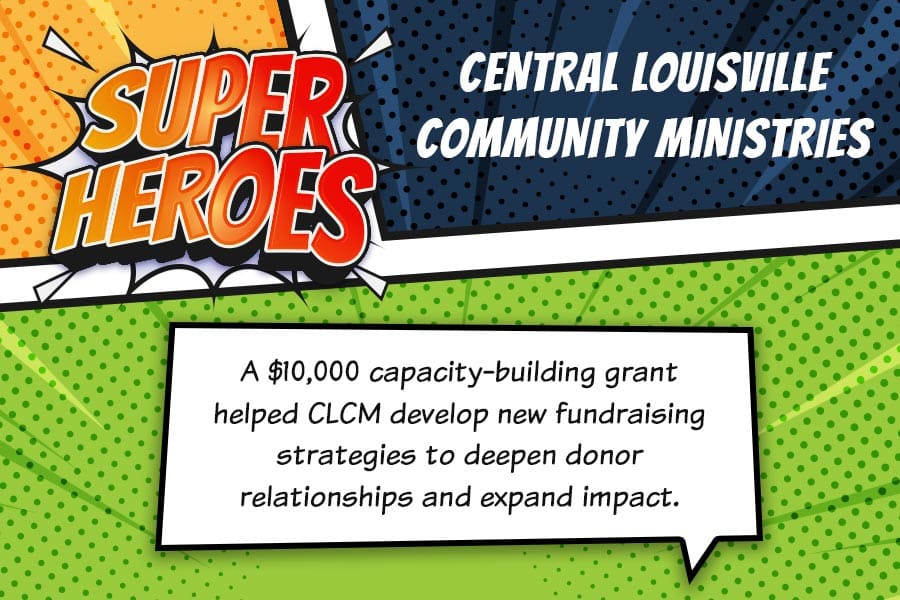 Central Louisville Community Ministries superhero