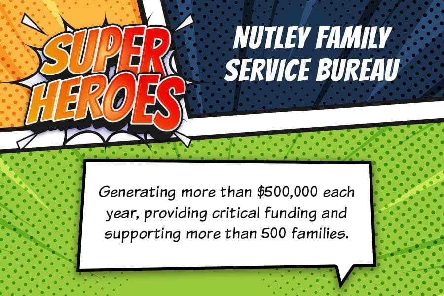 Nutley Family Services Bureau superhero