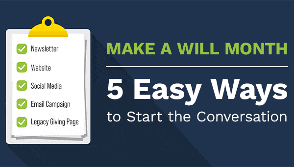 eleo nonprofit make a will month